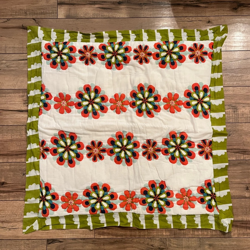 Anthropologie Square 26x26 Sham Cover